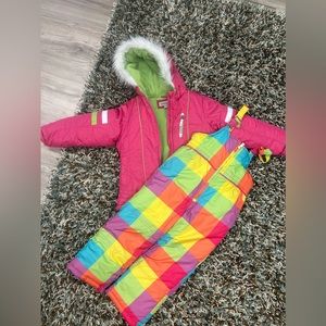 London Fog Snow Suit size 6T
